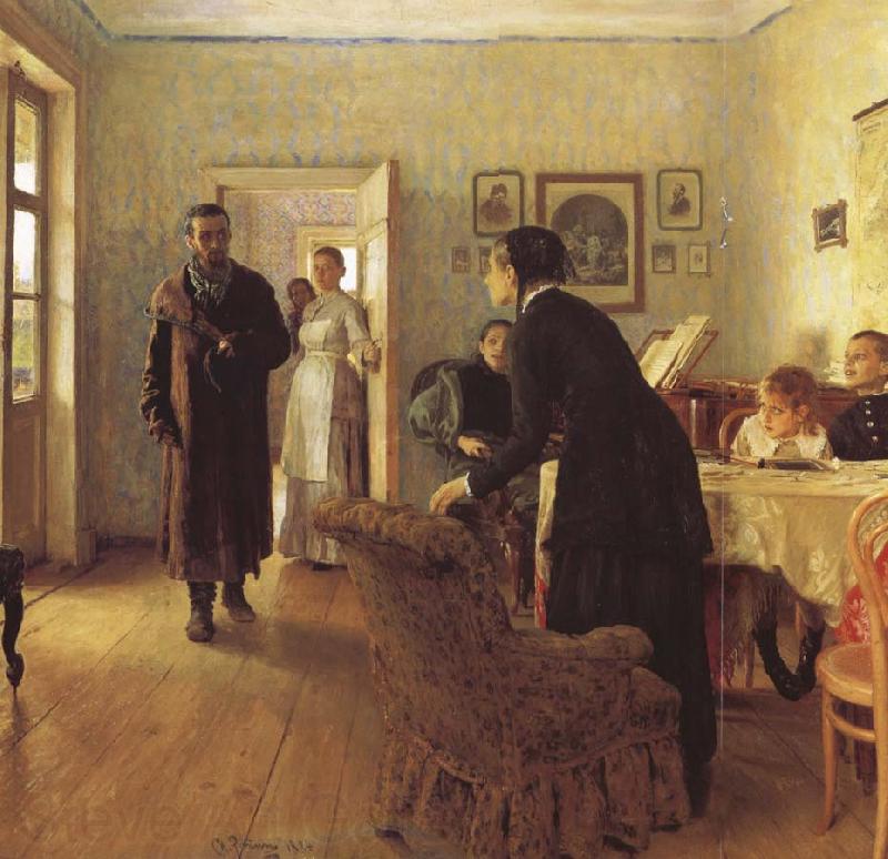 Ilya Repin They did Not Expect him